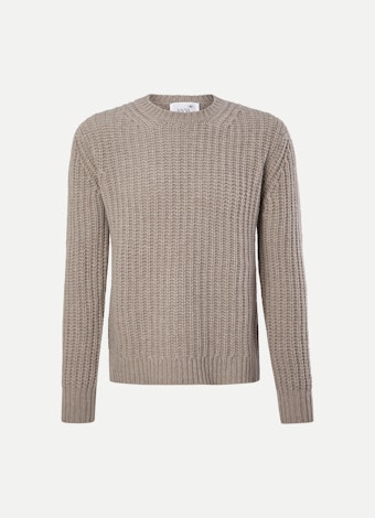 Casual Fit Knitwear Pullover dusty taupe