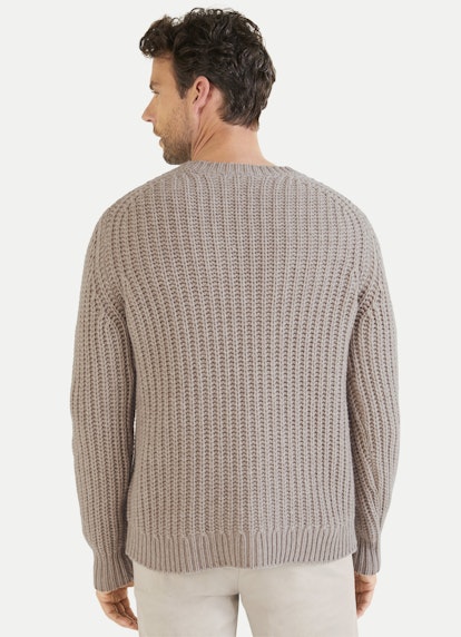 Casual Fit Knitwear Pullover dusty taupe