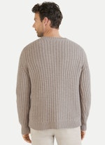 Casual Fit Strick Pullover dusty taupe