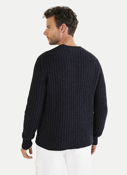 Coupe Casual Fit Maille Pull-over graphit mel.