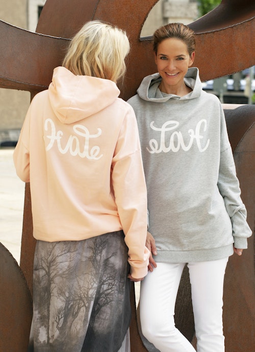 One Size Hoodies Hoodie l.grey mel.