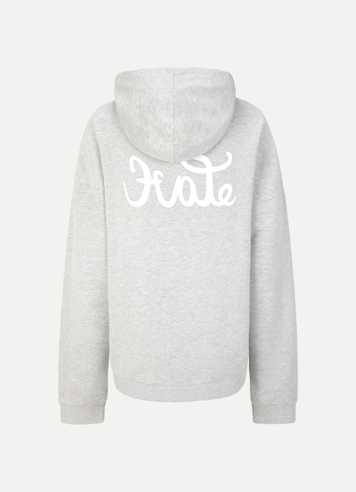 One Size Hoodies Hoodie l.grey mel.