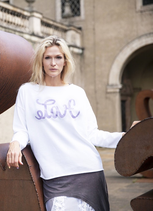 Coupe Casual Fit Sweat-shirts Sweat-shirt white