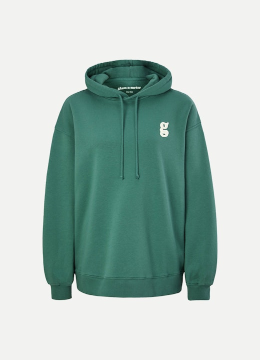 Taille unique Sweat-shirts Sweat à capuche oversize emerald