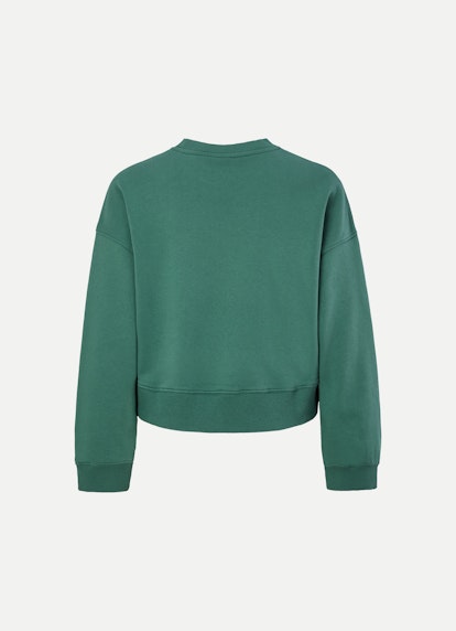 Onesize Sweatshirts Cropped Sweater emerald
